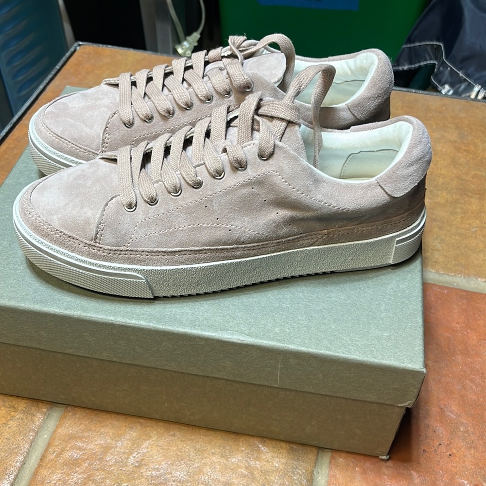ALLSAINTS SUEDE PLATFORM SNEAKER